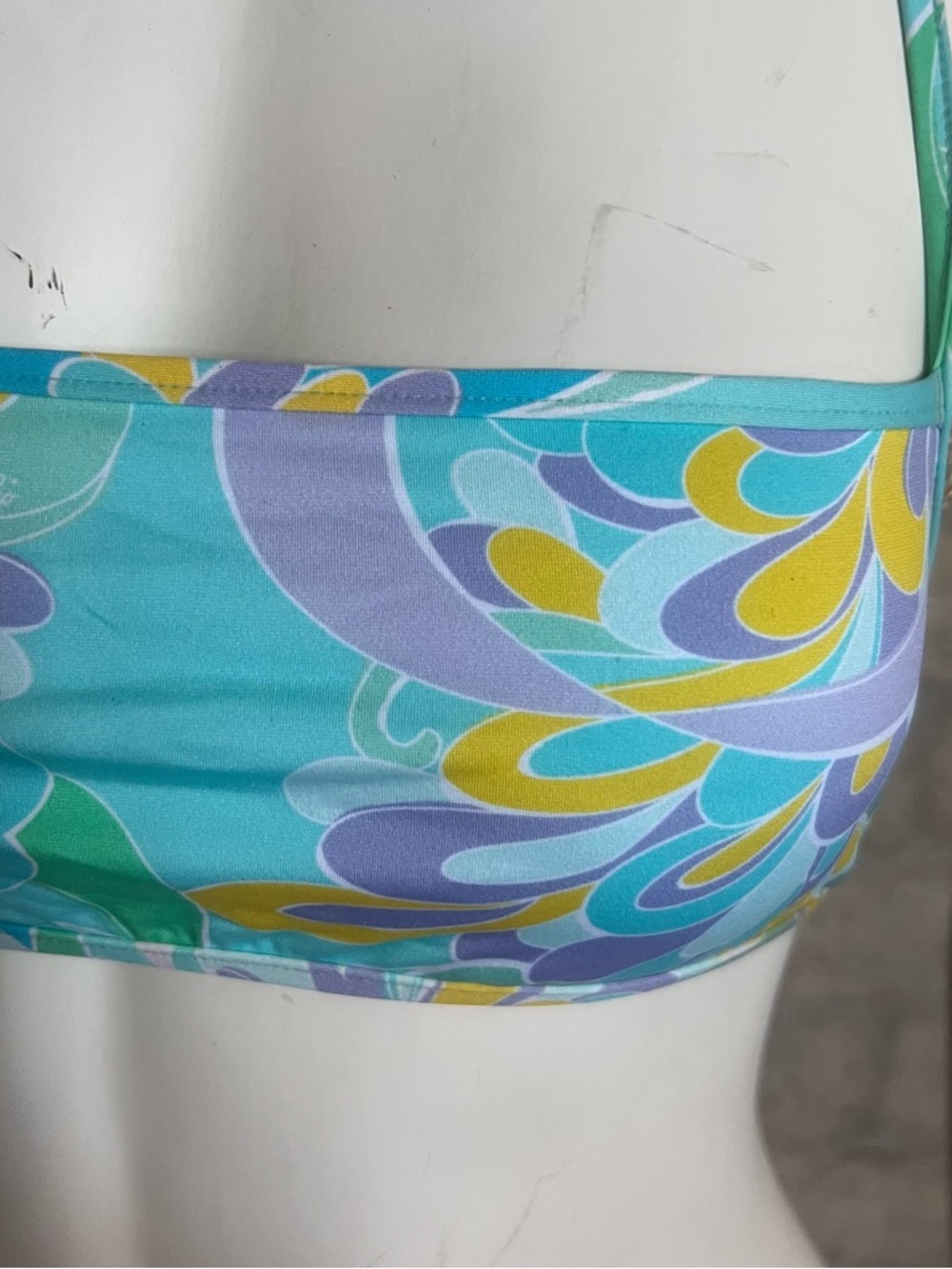 Emilio Pucci Teal and Mint Labeled Swimwear - Picture 2 of 4